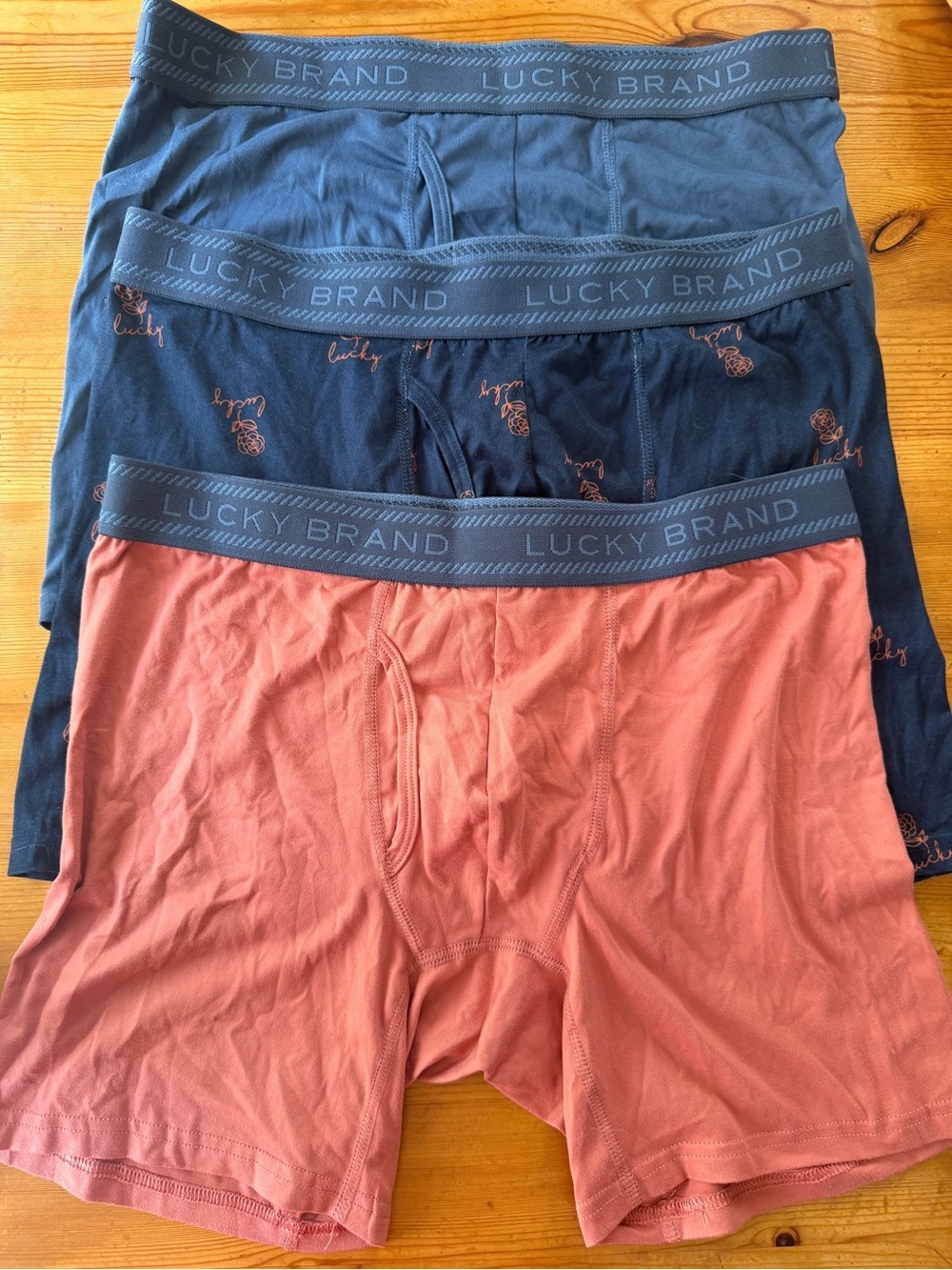 Lucky Brand nwot men boxer shorts size Large